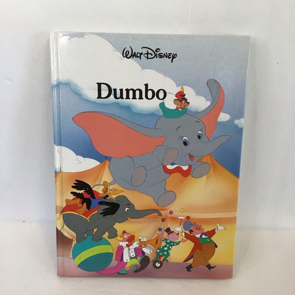 VTG 90's Classic Walt Disney DUMBO Flying Elephant Kids Book